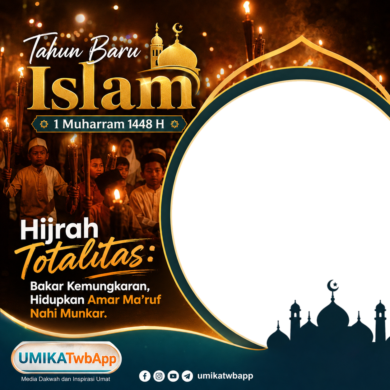 Hijrah Totalitas: Bakar Kemungkaran, Nyalakan Amar Ma’ruf